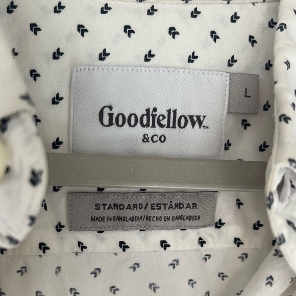 Men’s Goodfellow & Co Casual Short Sleeve Button Down Northrop Shirt - Picture 2 of 6